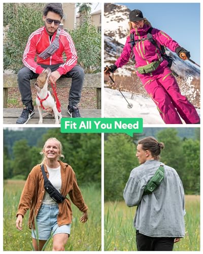 Waterfly Slim Water-Resistant Fanny Pack for Sports