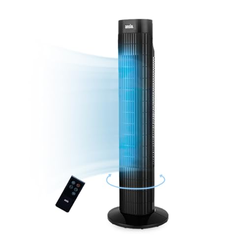 ANSIO 30-Inch Remote Oscillating Tower Fan