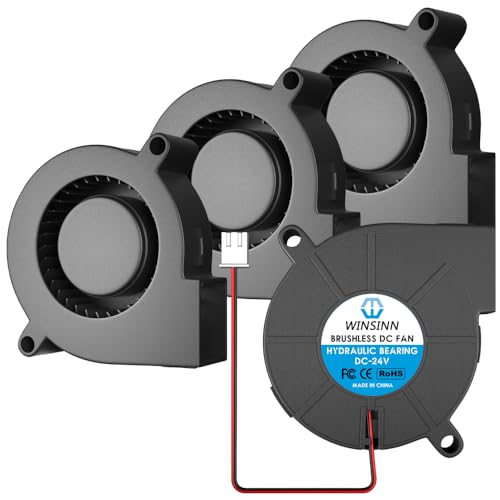 WINSINN 50mm High-Speed Blower Fan - 4 Pack