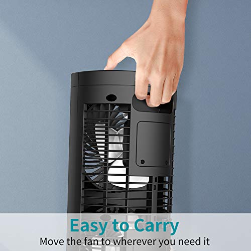 Dr. Prepare Portable Oscillating Tower Fan with Timer