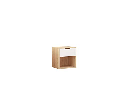 Delvito 4-Piece Bedroom Furniture Set - White Oak