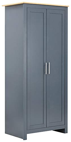 GFW Lancaster 3-Piece Bedroom Furniture Set - Blue Grey