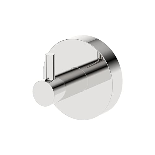 Wall-Mounted Chrome Towel Hooks for Bathrooms