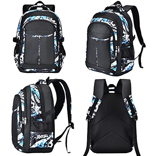 OOPOR Waterproof Kids Backpack Set with Lunch Bag