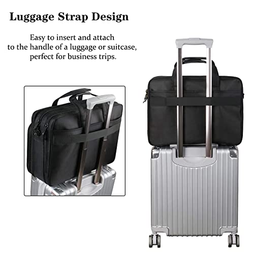 Mancro 17-Inch Expandable Waterproof Laptop Messenger Bag