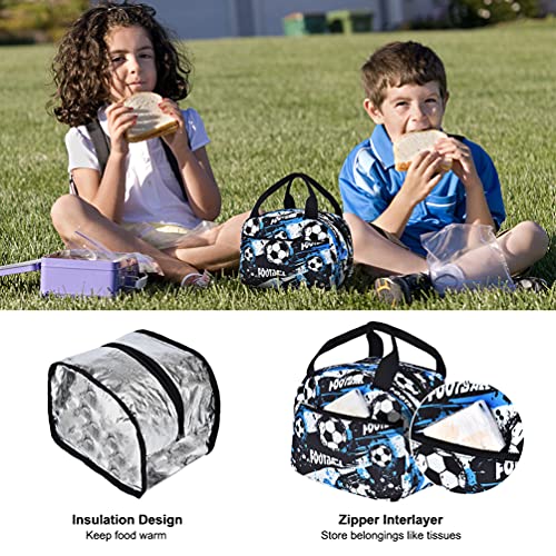OOPOR Waterproof Kids Backpack Set with Lunch Bag