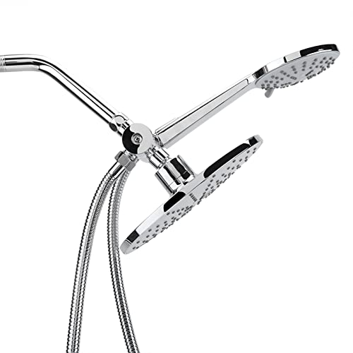 Chrome High Pressure 3-Way Rainfall Shower Head Combo