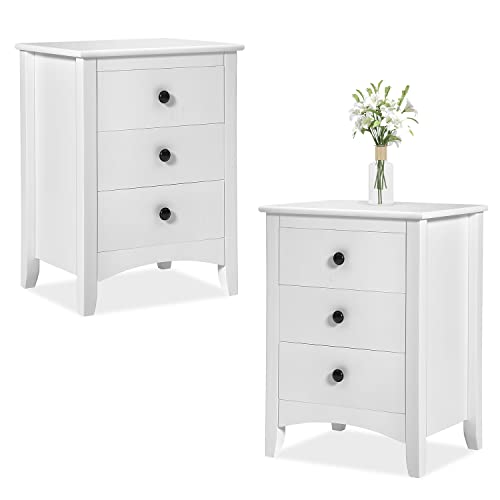BTM Set of 2 Bedside Tables for Bedroom