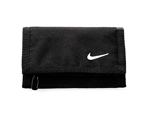 Nike Men's Tri-Fold Wallet - Black/White Design