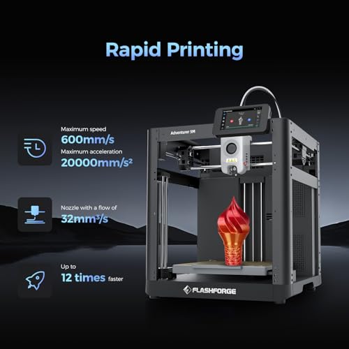 Flashforge Adventurer 5M High-Speed 3D Printer