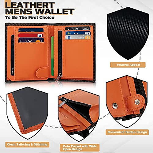 TEEHON® RFID Blocking Carbon Fiber Men's Wallet