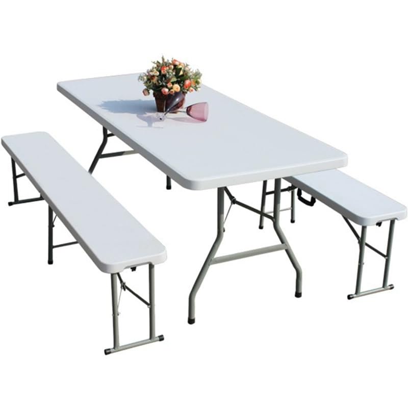 Simpa 6ft Heavy Duty Folding Table - Portable & Versatile