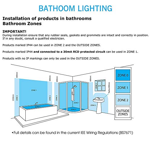 LITECRAFT Crista Chrome Wall Light with Pull Switch