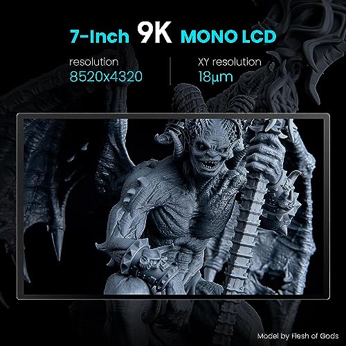 ELEGOO Mars 4 9K MSLA Resin 3D Printer