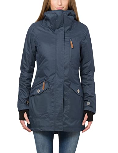 Berydale Women's Waterproof Parka Jacket, Navy 12