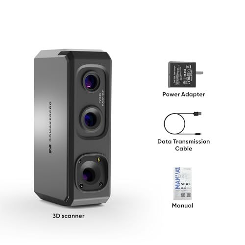 3DMakerpro Handheld 3D Scanner with Precision Lens