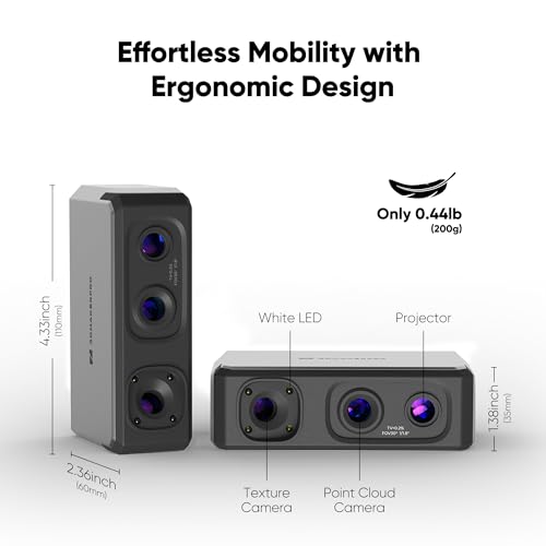 Handheld 3D Scanner with High Accuracy & Speed