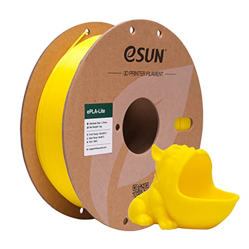 eSUN 1.75mm PLA 3D Printing Filament - Yellow