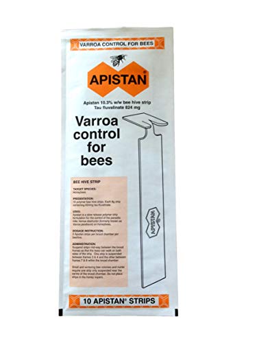 Apistan Varroa Control Strips - Pack of 10