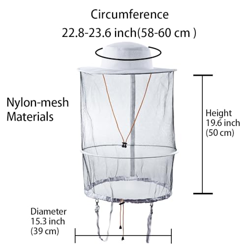 Beekeeping Smoker Kit with Veil Hat Included