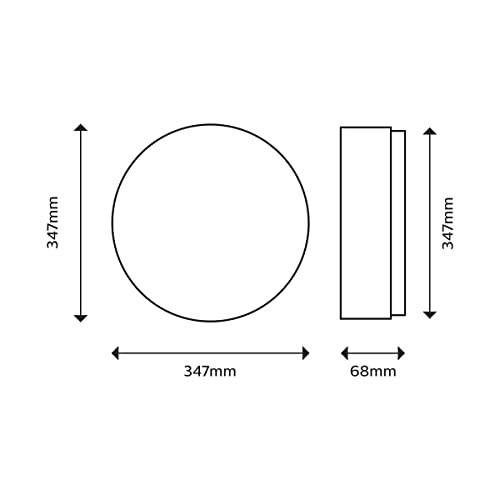Philips 17W LED Ceiling Light for Bathrooms