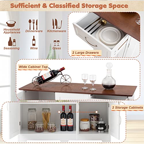 Modern Sideboard Storage Cabinet for Dining Room