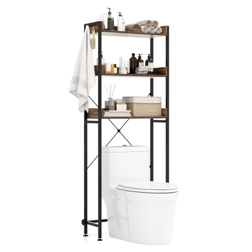 COSTWAY 3-Tier Over Toilet Storage Shelf Organizer