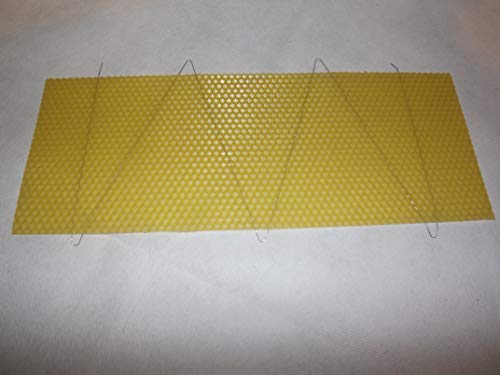 Beekeeping Wired Super Foundation - 20 Beeswax Sheets