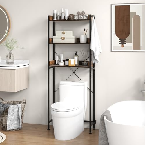 COSTWAY 3-Tier Over Toilet Storage Shelf Organizer