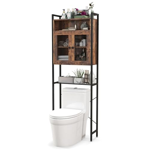 5-Tier Over Toilet Bathroom Storage Organizer