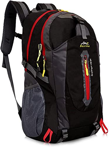 40L Water-Resistant Lightweight Hiking Backpack Rucksack