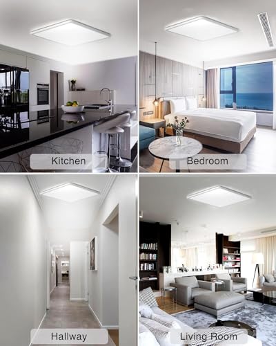 Zemty 36W Waterproof LED Ceiling Light Fixture