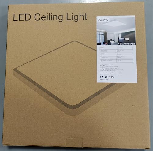 Zemty 36W Waterproof LED Ceiling Light Fixture