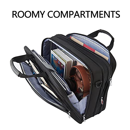 VANKEAN Water-Repellent Laptop Briefcase for 17.3