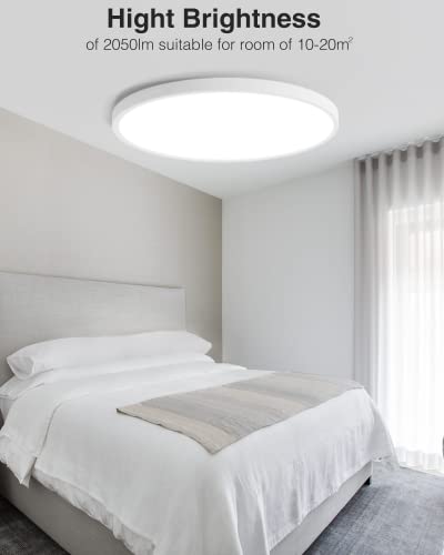 2 Pack Ultra-Thin LED Ceiling Lights, 24W