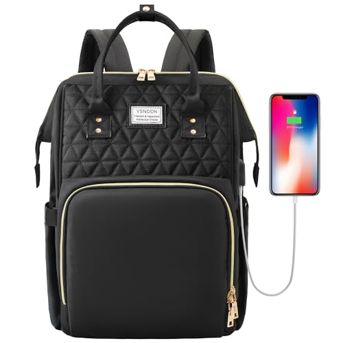 Stylish Water-Resistant Laptop Backpack for Women