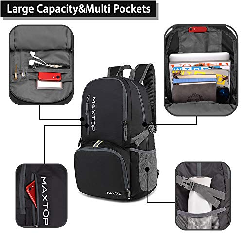 MAKSTOP 30L Lightweight Water-Resistant Backpack for Adventures