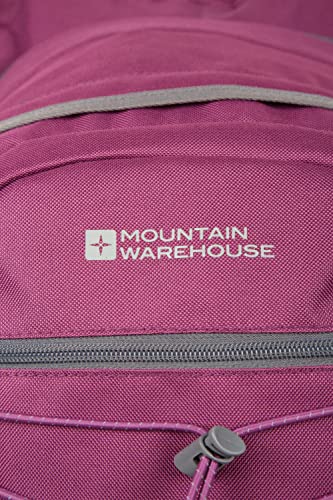 Mountain Warehouse 60+20L Travel Rucksack - Purple