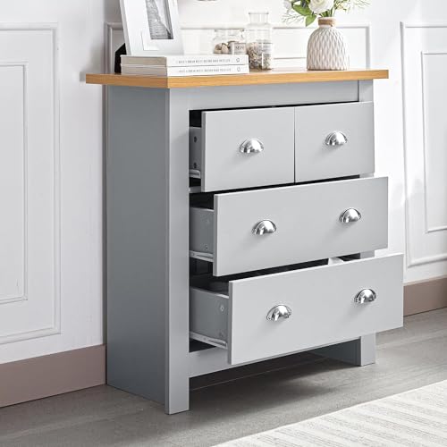 Blisswood 4-Piece Grey Bedroom Furniture Set