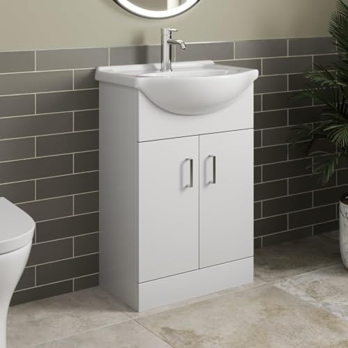 Affine® 560mm Freestanding Bathroom Vanity Unit