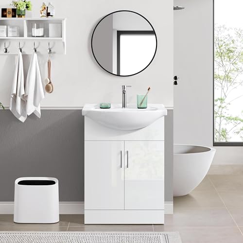 Yaheetech Floor Standing Bathroom Vanity with Sink