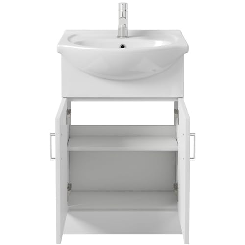 Affine® 560mm Freestanding Bathroom Vanity Unit