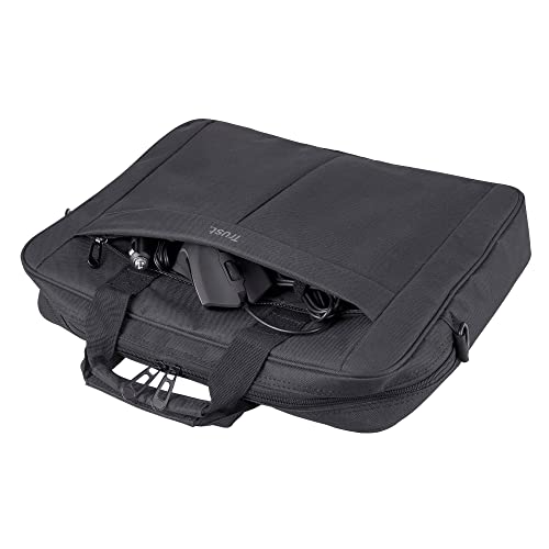 Primo 16-Inch Laptop Messenger Bag - Black