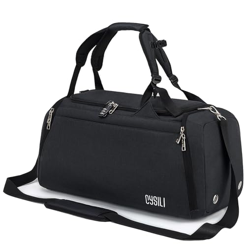 Waterproof Sports Duffle Bag with Shoe Compartment