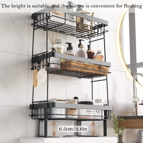 3-Tier Over Toilet Bathroom Storage Organizer