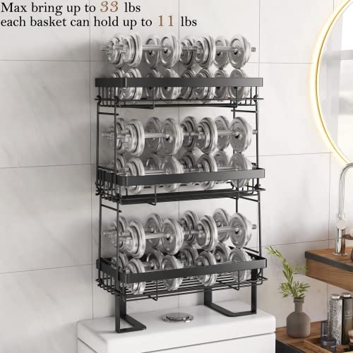 3-Tier Over Toilet Bathroom Storage Organizer