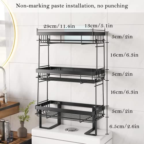 3-Tier Over Toilet Bathroom Storage Organizer