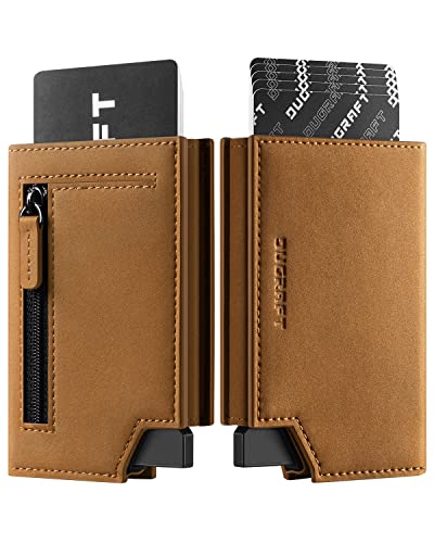 DUGRAFT RFID Blocking Card Holder Wallet with Coin Pocket