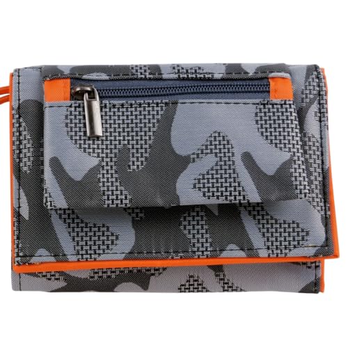 Camouflage Sports Wallet for Boys and Teens