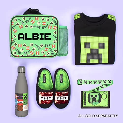 Minecraft Creeper Kids Wallet with Lanyard Gift